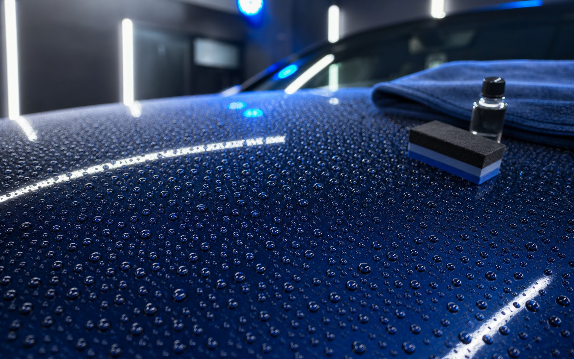 Paint correction and protection service preview
